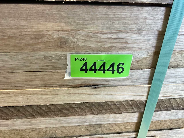 Fraké plank 240x20,5x3 cm (10x) - afbeelding 6 van  6
