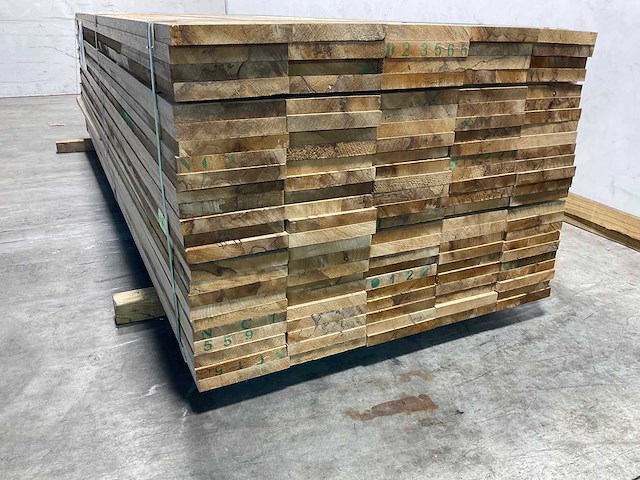Fraké plank 300x20,5x3 cm (12x) - afbeelding 3 van  6
