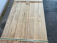 Fraké plank met mes en groef 390x14.7x2 cm (33x) - afbeelding 2 van  6