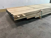 Fraké plank met mes en groef partij 210-270x9.7x2 cm - afbeelding 2 van  7