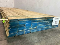 Fraké plank met mes en groef partij 210-270x9.7x2 cm - afbeelding 5 van  7