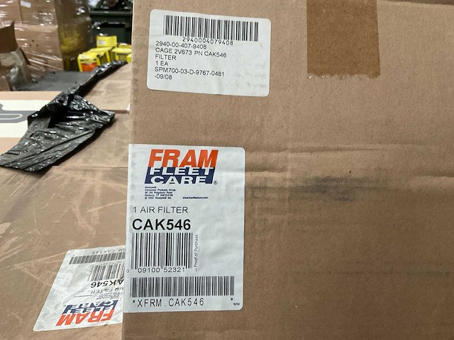 Fram cak546 air filter (50x) - afbeelding 3 van  3