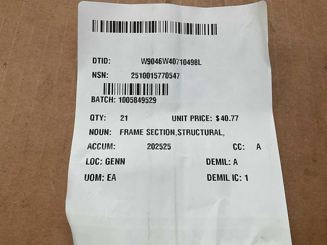 Frame section (6x) - afbeelding 5 van  5