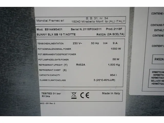 Framec - 2118f - koelkast - afbeelding 8 van  8