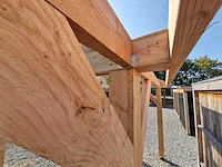 Frameconstructie klassiek zadeldak - 1230x410x340 cm - afbeelding 5 van  7