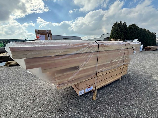 Frameconstructie klassiek zadeldak - 1230x410x340 cm - afbeelding 7 van  7