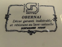 France sarreguemines obernai cakeschaal - afbeelding 5 van  5
