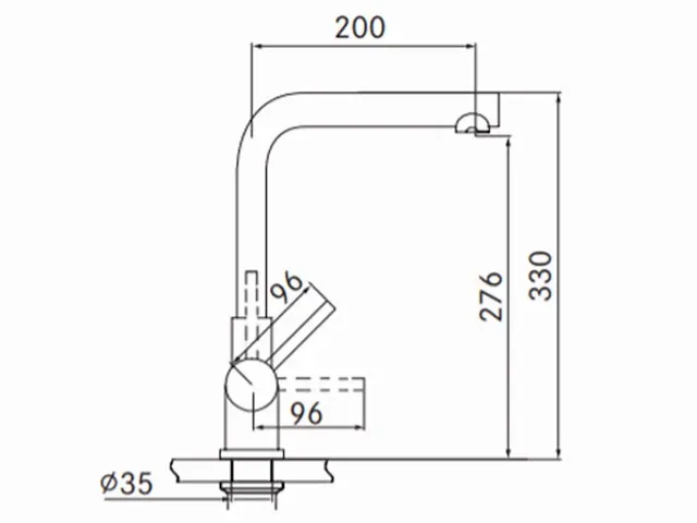 Franke - 119.0627.643 - touch square - kokend water kraan - afbeelding 8 van  8