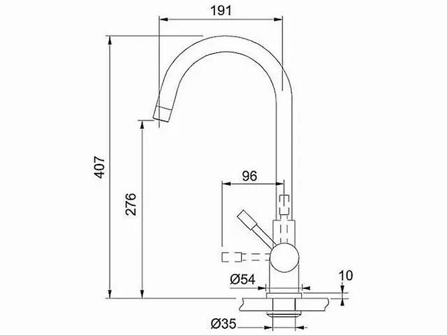 Franke - 119.0627.644 - touch round - kokend water kraan - afbeelding 8 van  8