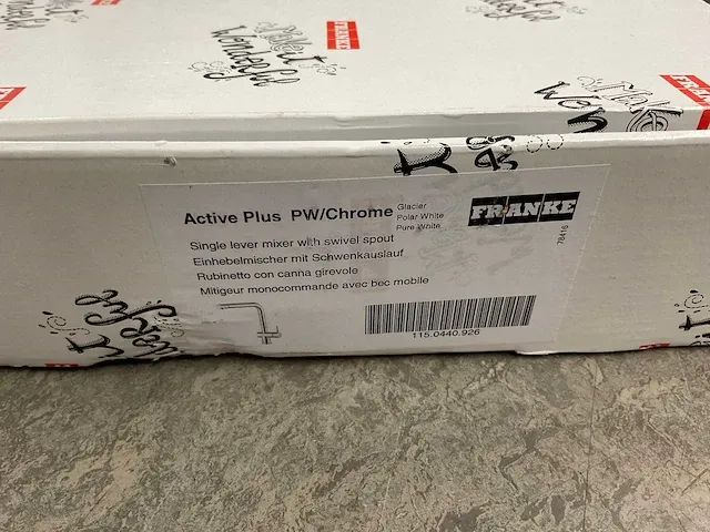 Franke - active plus pure white - keukenmengkraan - afbeelding 2 van  10