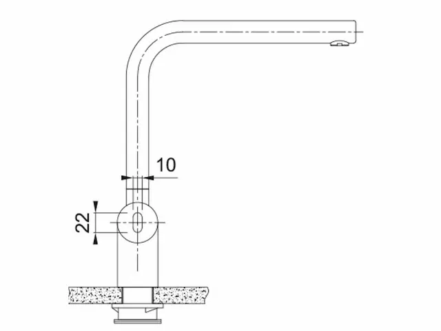 Franke - atlas neo industrial black - keukenmengkraan met sensor - afbeelding 3 van  9