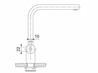 Franke - atlas neo industrial black - keukenmengkraan met sensor - afbeelding 3 van  9