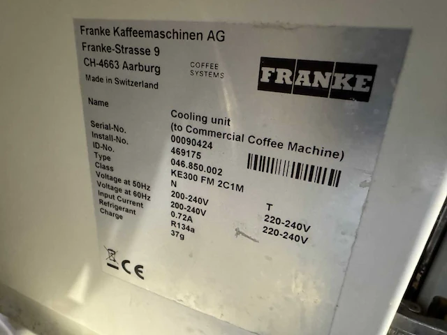 Franke - fcs4026 - koffiemachine - afbeelding 18 van  18