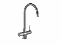 Franke - helix gun metal - 3-in-1 kokend water kraan - afbeelding 1 van  10