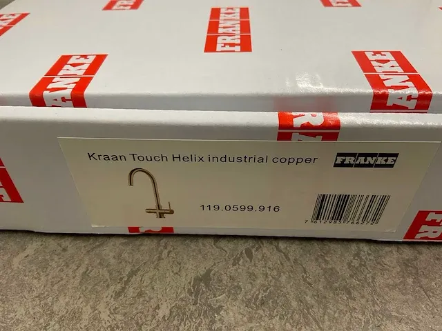 Franke - helix industrial copper - 3-in-1 kokend water kraan - afbeelding 4 van  12