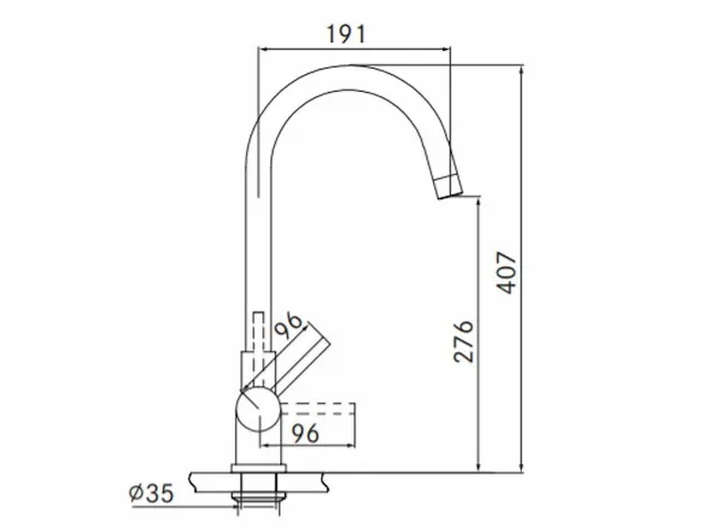 Franke - helix rvs - 3-in-1 kokend water kraan - afbeelding 3 van  10