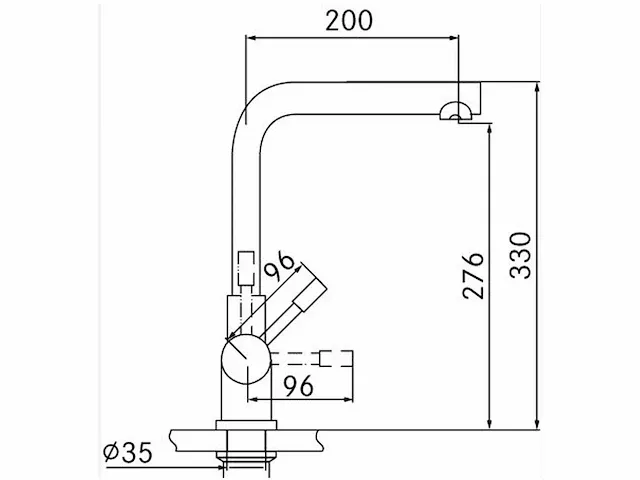 Franke - mondial industrial copper - 3-in-1 kokend water kraan - afbeelding 3 van  10