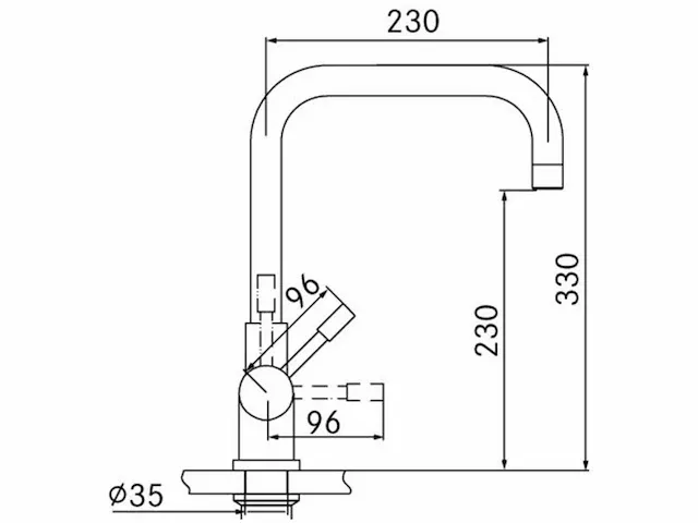 Franke - pollux industrial copper - 3-in-1 kokend water kraan - afbeelding 2 van  9