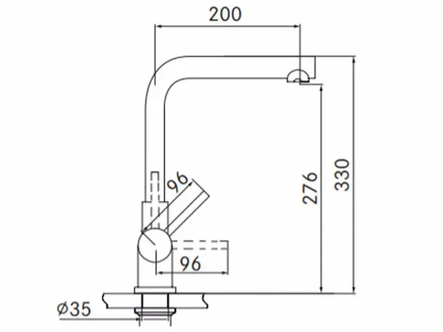 Franke - touch square rvs - 3-in-1 kokend water kraan - afbeelding 4 van  11