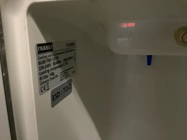Franke a600 koffiemachine - afbeelding 8 van  12