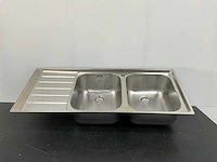 Franke dubbele spoelbak - afbeelding 1 van  3