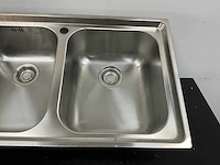 Franke dubbele spoelbak - afbeelding 3 van  3