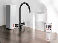 Franke helix 3 in 1 touch industriële zwarte kraan