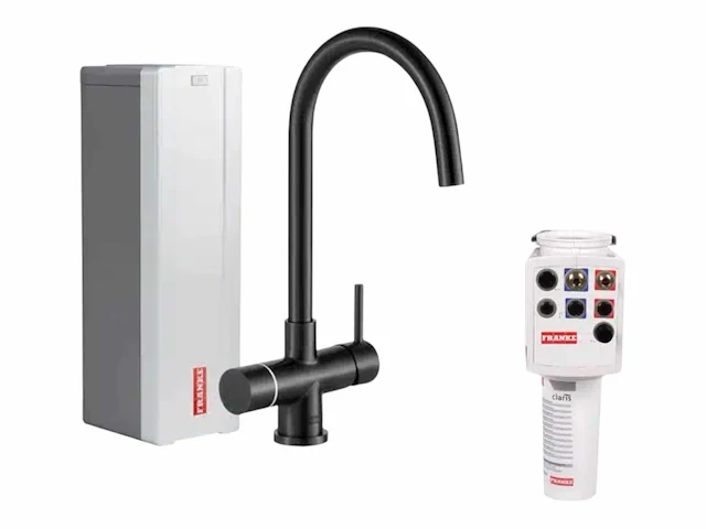Franke helix 3 in 1 touch industriële zwarte kraan - afbeelding 5 van  12