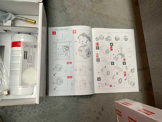 Franke helix 3 in 1 touch industriële zwarte kraan - afbeelding 11 van  12