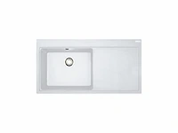 Franke keukenspoelbak gemaakt van graniet (fragranite) met een enkele kom van mythos mtg 611 links - afbeelding 1 van  1