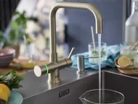 Franke pollux 3 in 1 kokend water kraan met touch bediening met combi s boiler