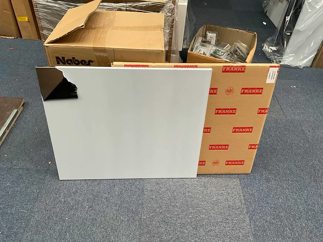 Franke rvs achterwand 600x700x15mm - afbeelding 5 van  5