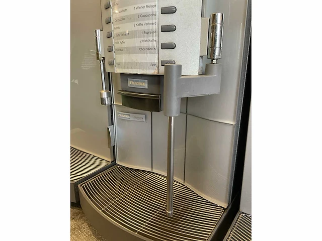 Franke spectra s koffiemachine + melkkoeler + kopjeswarmer - afbeelding 15 van  16