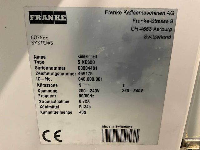 Franke spectra s koffiemachine + melkkoeler + kopjeswarmer - afbeelding 7 van  16