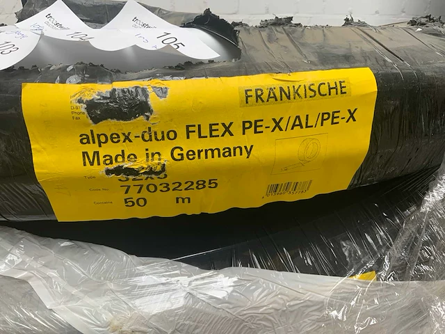 Frankische alpex-duo flex pe-x/al/pe-x 32x3 50m flexibele buis - afbeelding 2 van  3