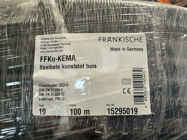 Fränkische ffku-kema kabelbeschermingsbuis (100 meter) (15x) - afbeelding 3 van  3