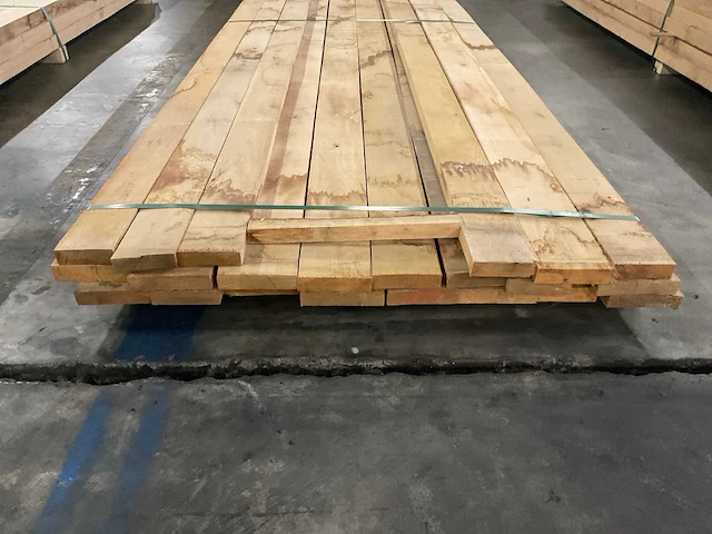 Frans eiken planken 27 mm ca. 0,242 m³ - afbeelding 4 van  5