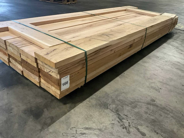 Frans eiken planken geschaafd 40x215 mm (32x) - afbeelding 1 van  5