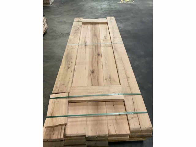 Frans eiken planken geschaafd 40x215 mm (32x) - afbeelding 5 van  5