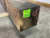 Frans eikenhouten balk gedroogd 403x29x29 cm - afbeelding 5 van  5