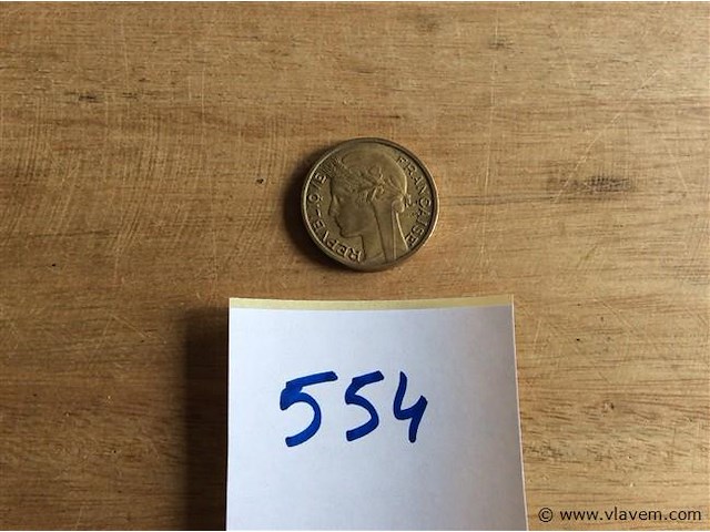 Franse munt 2fr 1932 - afbeelding 2 van  2