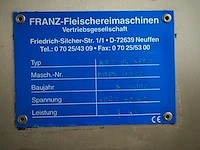Franz-fleischereimaschinen - afbeelding 10 van  11