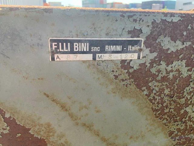 Frb l82s bandschuurmachine - afbeelding 5 van  15