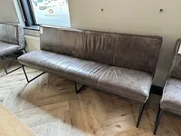 Fred de la bretoniere - lederen restaurant bank - afbeelding 1 van  4