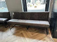 Fred de la bretoniere - lederen restaurant bank - afbeelding 1 van  5
