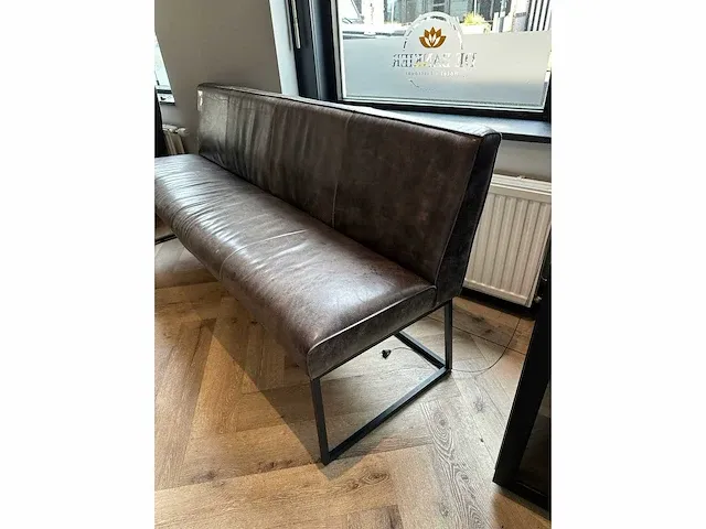 Fred de la bretoniere - lederen restaurant bank - afbeelding 4 van  5