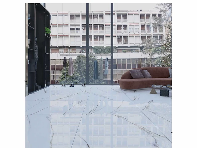 Freddo gepolijst 100x100 cm tegel 60 m² - afbeelding 1 van  3