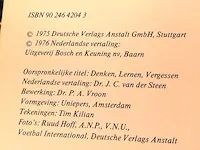 Frederic vester. hoe wij denken leren en vergeten - afbeelding 3 van  5