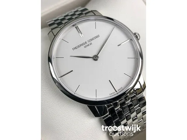 Frédérique constant slimline gents fc-200s5s36b herenhorloge - afbeelding 2 van  8