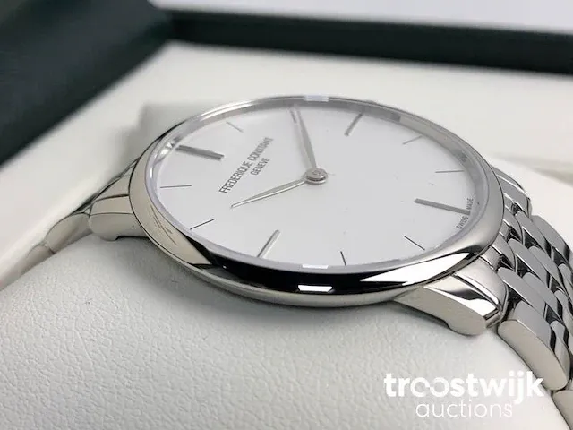 Frédérique constant slimline gents fc-200s5s36b herenhorloge - afbeelding 5 van  8